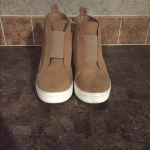 Hidden wedge sneakers